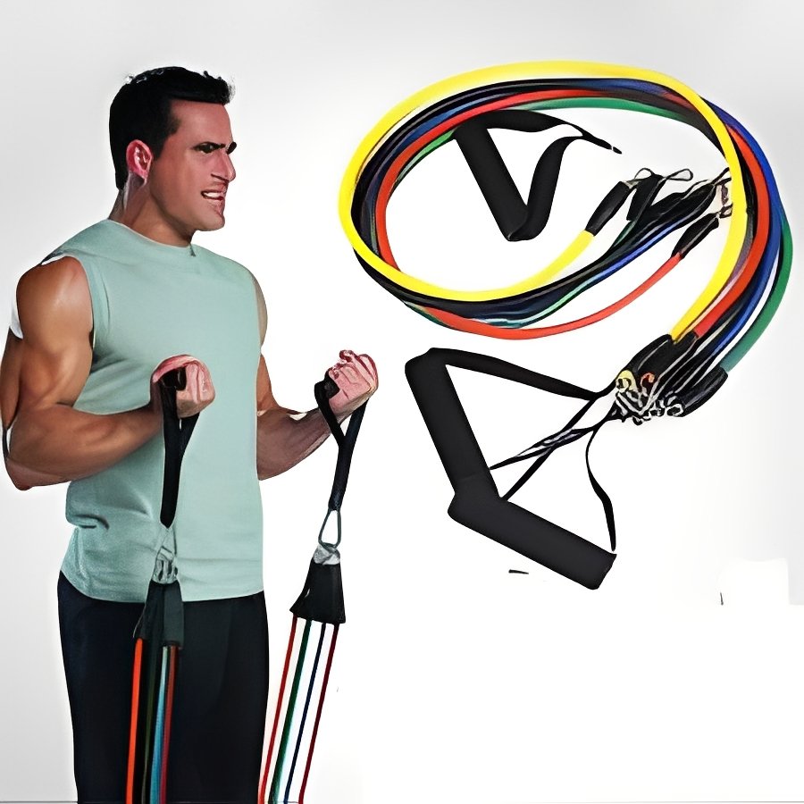 Powerful Resistance Band Set 5in1 - Image 4